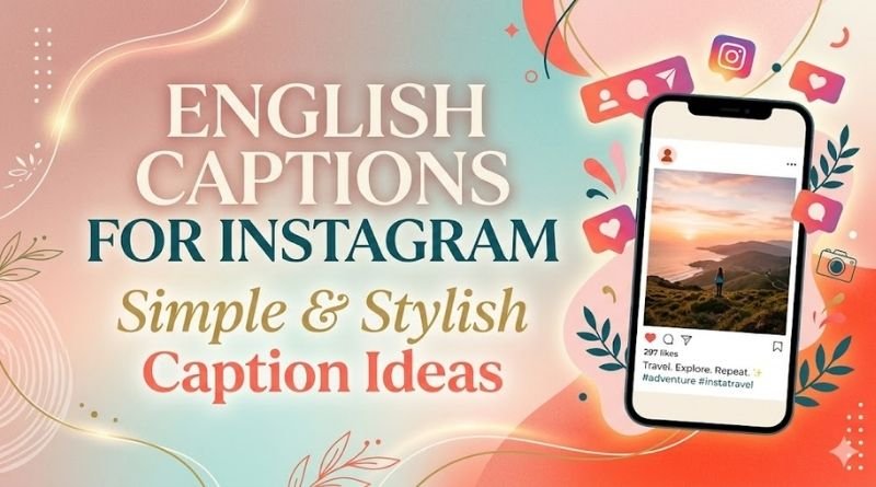English Captions for Instagram – Simple & Stylish Caption Ideas 2026