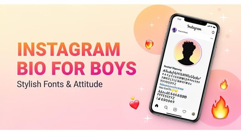 Instagram Bio for Boys – Stylish Font & Attitude (2026 Best Ideas)