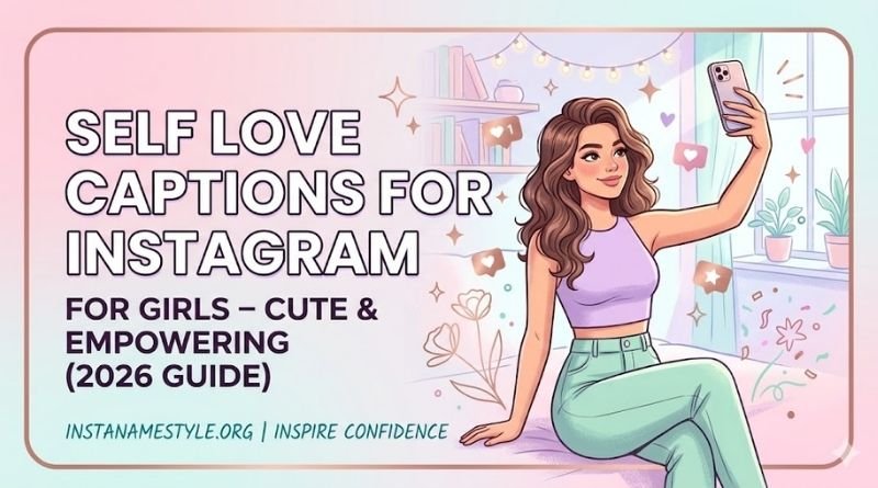 Self Love Captions for Instagram for Girls – Cute & Empowering (2026 Guide)