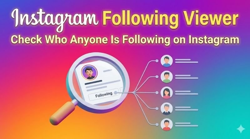 Instagram Following Viewer – Check Who Anyone Is Following on Instagram