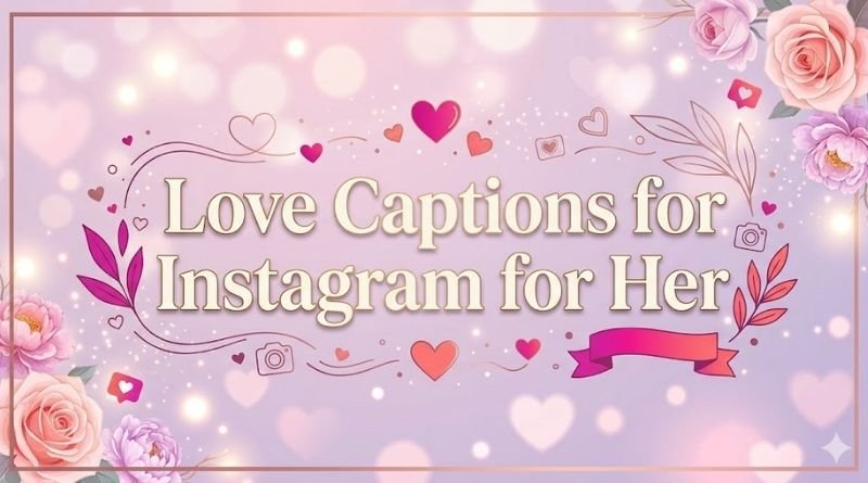 Love Captions for Instagram for Her – Sweet & Cute Girl Quotes (2026)