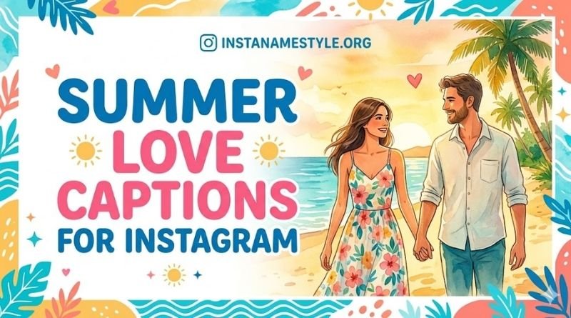 Summer Love Captions for Instagram – 150+ Cute & Aesthetic Quotes (2026)