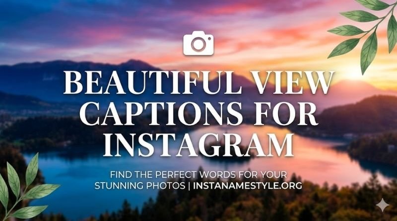 Beautiful View Captions for Instagram – Stunning Nature & Scenery Quotes (2026)