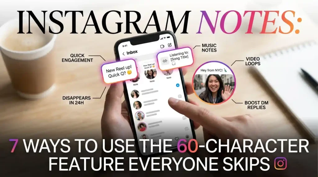 Instagram Notes: 7 Ways to Use the 60-Character Feature Everyone Skips